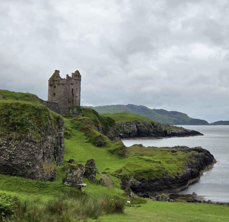 En route vers l'île de Kerrera