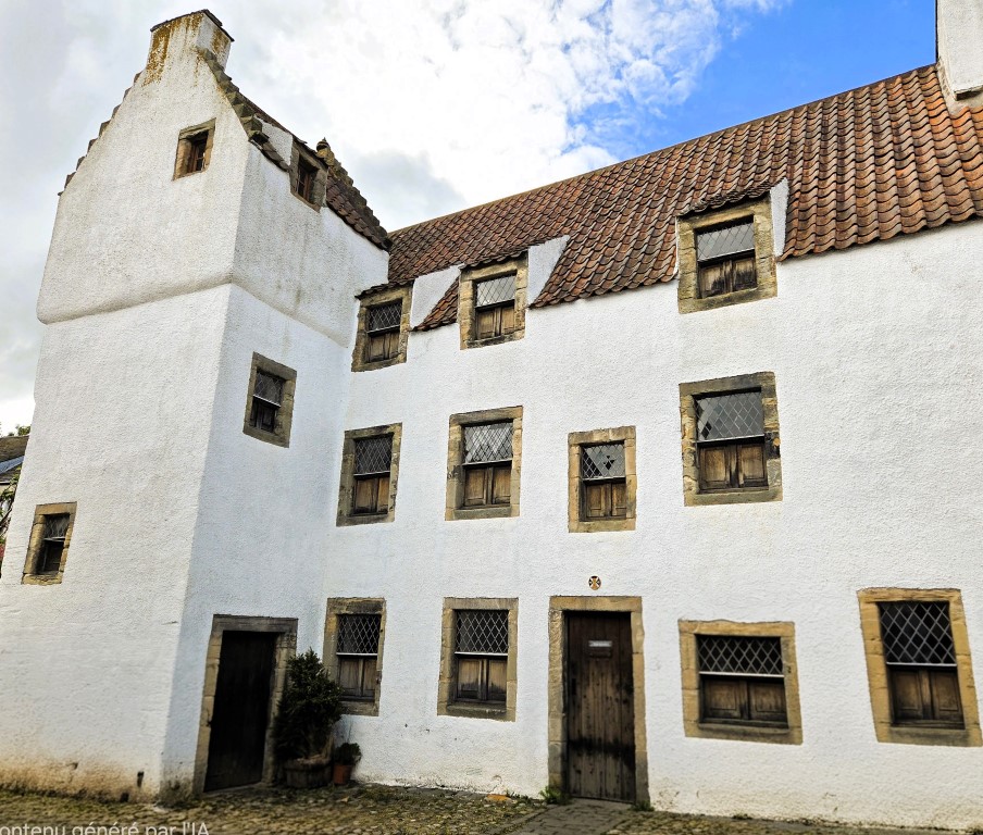 Culross (maison de Geillis pour les fans d'Outlander).